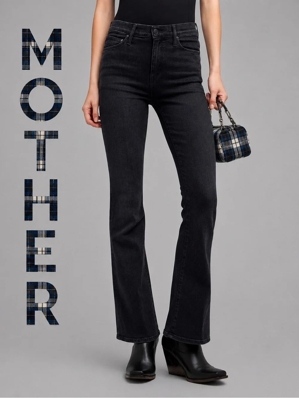 MOTHER The Weekender Bootcut Jeans – Black – Size 29